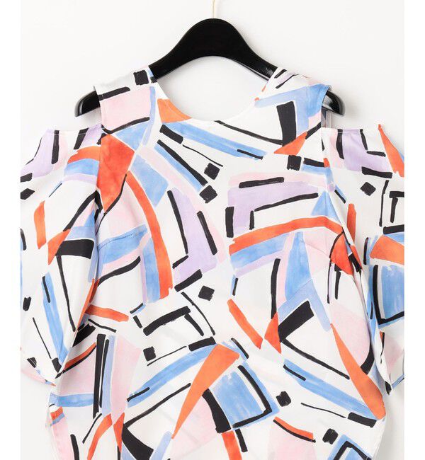  「キカペイントプリントトップ」|シャツ・ブラウス|