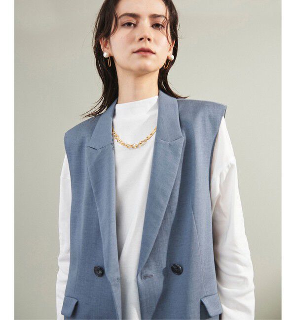 Grace Class「テーラードロングジレコート」|ベスト・ジレ|