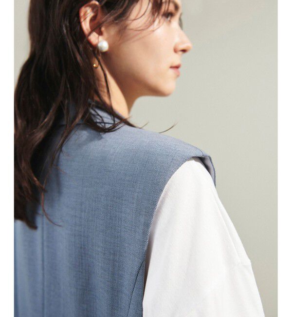 Grace Class「テーラードロングジレコート」|ベスト・ジレ|