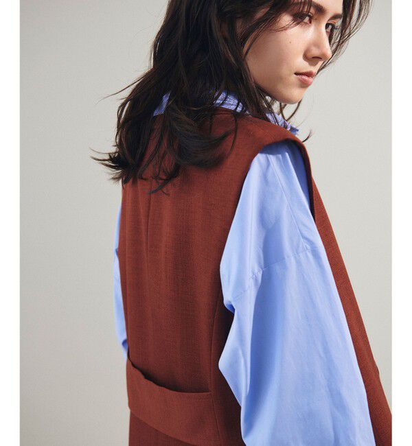 Grace Class「テーラードロングジレコート」|ベスト・ジレ|