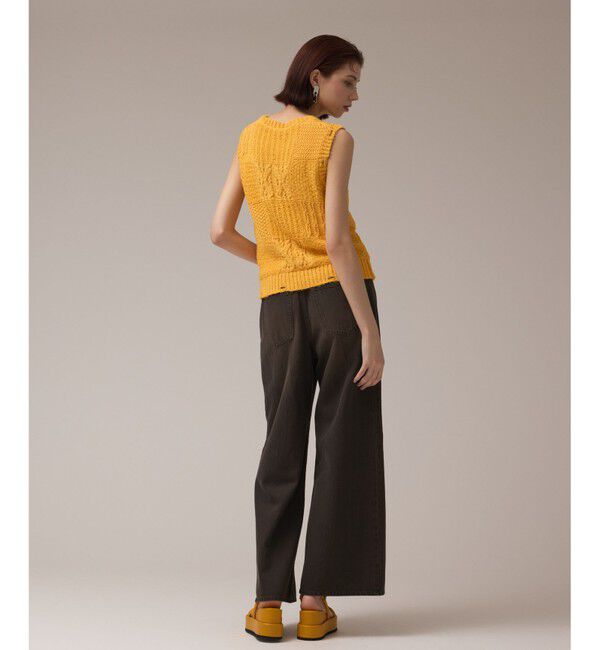 GRACE CONTINENTAL「パッチワークニットトップ」|その他|