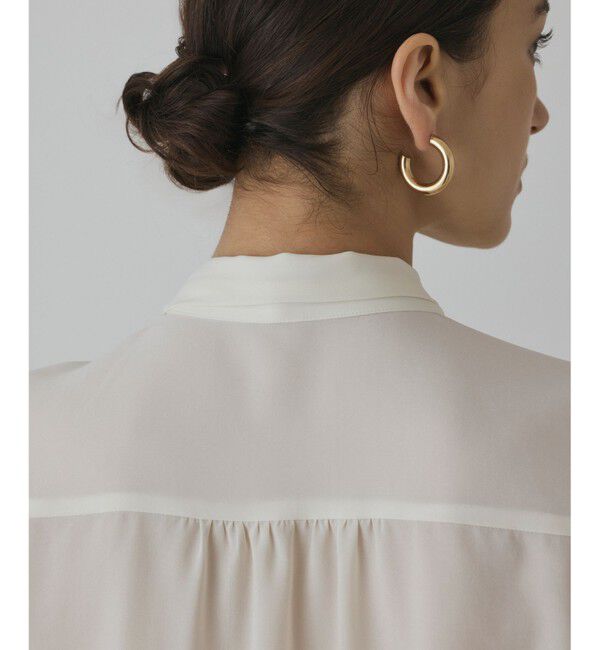 GRACE CONTINENTAL「トリアセボウタイブラウス」|シャツ・ブラウス|