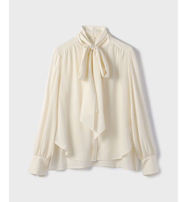 GRACE CONTINENTAL「トリアセボウタイブラウス」|シャツ・ブラウス|