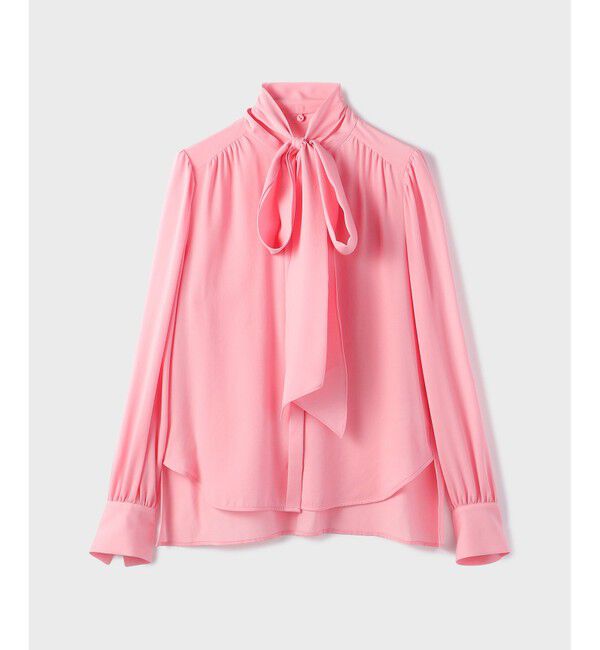 GRACE CONTINENTAL「トリアセボウタイブラウス」|シャツ・ブラウス|