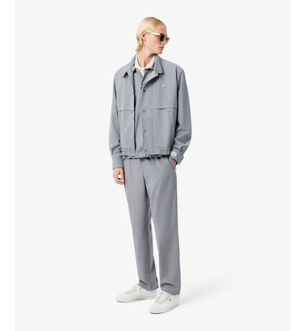 LACOSTE「ウールフランネルチノパンツ」|チノ|