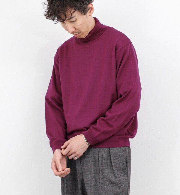 NOLLEY'S goodman「ウォッシャブル タートルネックニット 25AW」|ニット・セーター|