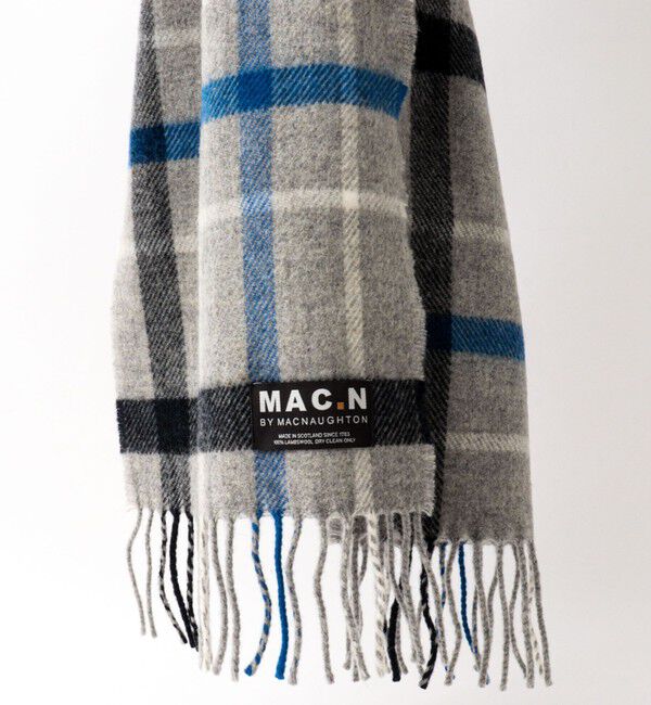 NOLLEY'S goodman「【MAC.N/マックエヌ】Lambswool Inchfad Scarf 25」|ストール|