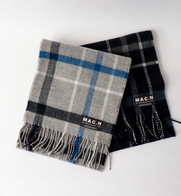 NOLLEY'S goodman「【MAC.N/マックエヌ】Lambswool Inchfad Scarf 25」|ストール|