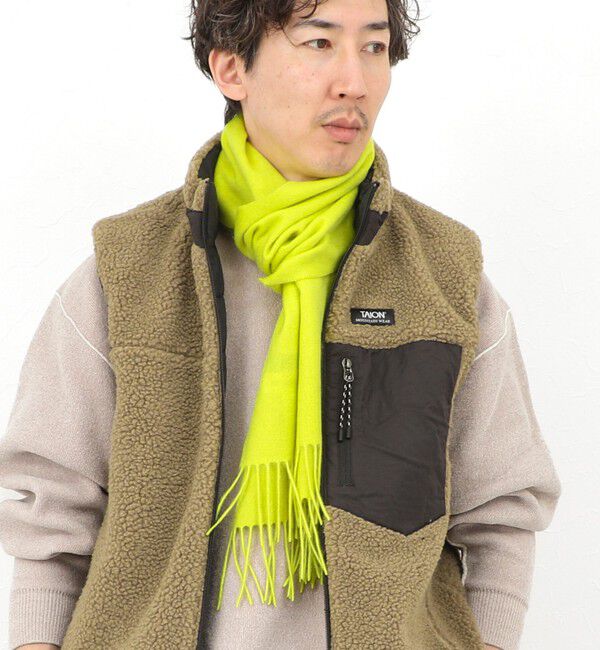 NOLLEY'S goodman「カシミヤマフラー30」|マフラー|イエロー