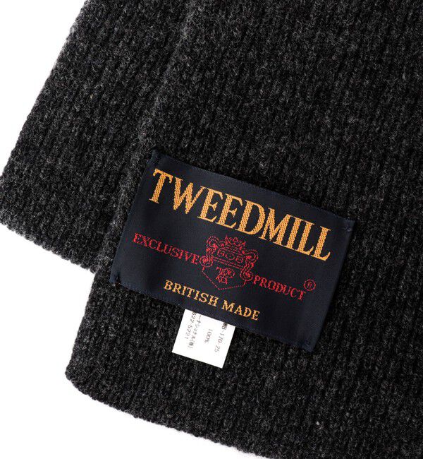 NOLLEY'S goodman「【TWEEDMILL/ツイードミル】別注ウールリブマフラー25」|マフラー|