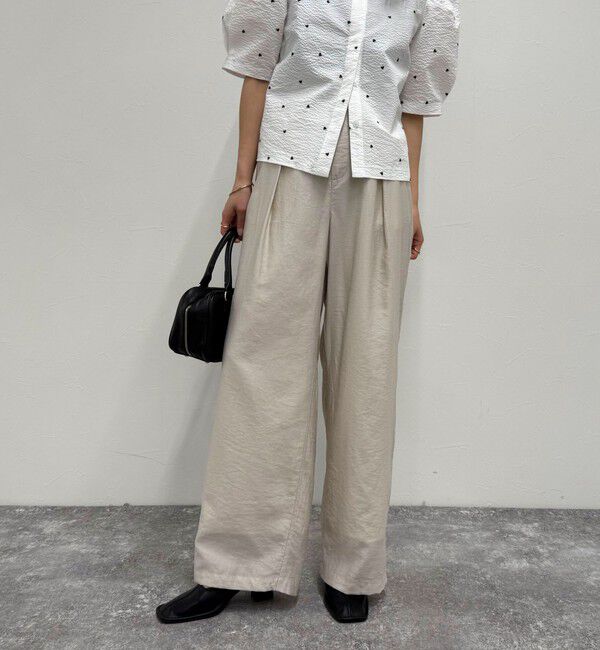 fredy emue「ドライタンブラーイージースラックスパンツ」|スラックス|