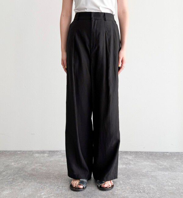 fredy emue「ドライタンブラーイージースラックスパンツ」|スラックス|