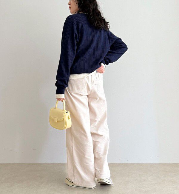 fredy emue「【GEVACO/ゲバコ】カットソーインナー付きカーディガン」|カーディガン|