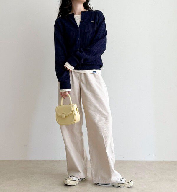 fredy emue「【GEVACO/ゲバコ】カットソーインナー付きカーディガン」|カーディガン|