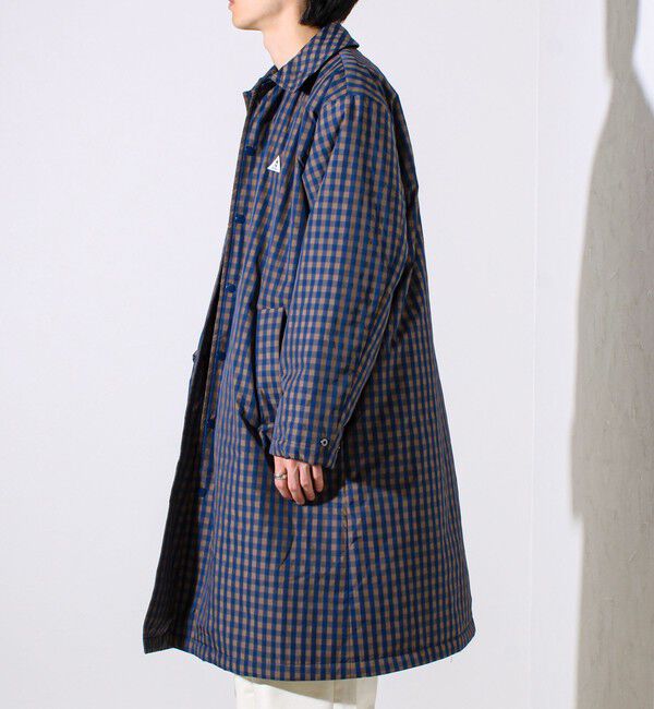 GLOSTER「【GEVACO/ゲバコ】中綿ステンカラーロングコート」|ステンカラーコート|