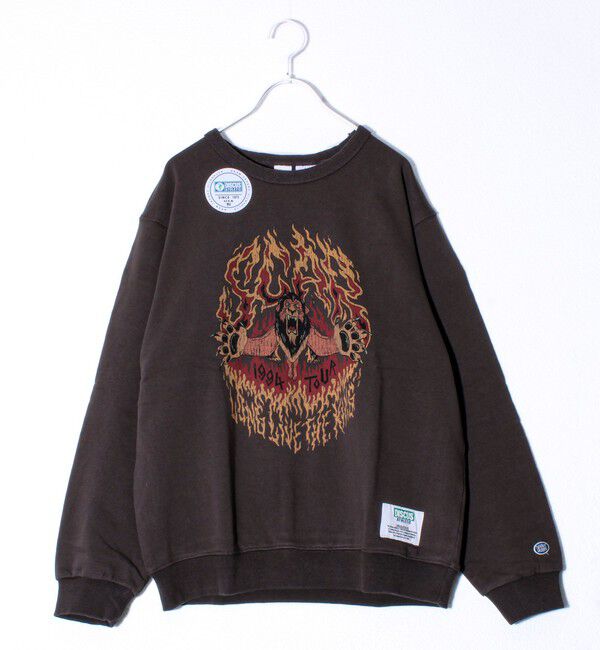 GLOSTER「【DISCUS&times;Disney Villains】UNISEX ヴィンテージ風 裏毛スウェット」|スウェット・ジャージ|ブラック系その他5