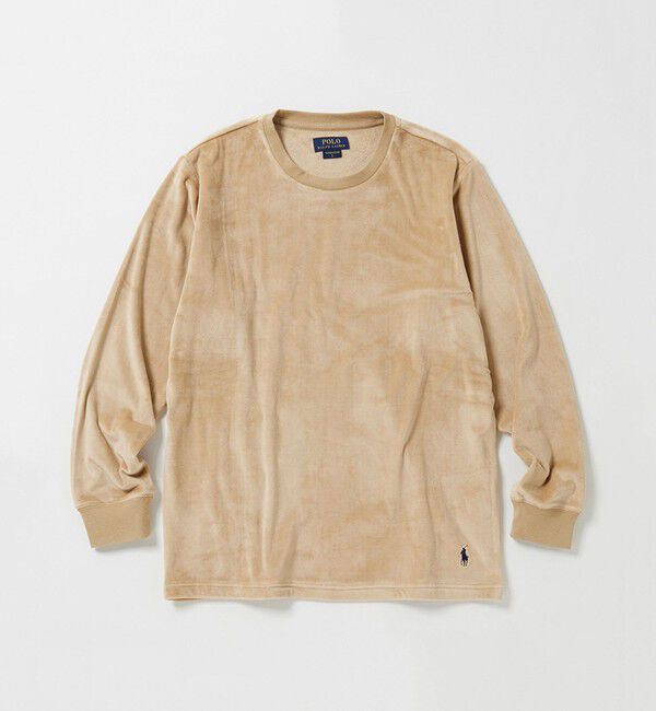 GLOSTER「【POLO RALPH LAUREN】POLO VELOUR C/N」|Tシャツ・カットソー|ベージュ