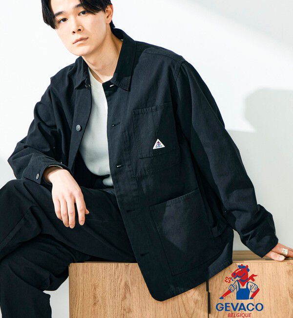 GLOSTER「【GEVACO/ゲバコ】12ozデニム/キャンバス カバーオール」|その他|ブラック
