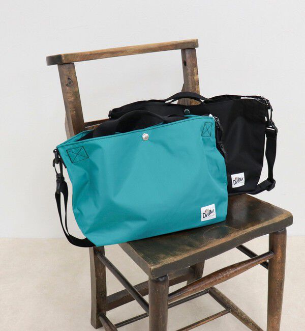 fredy emue「【Drifter/ドリフター】CARRY ALL BAG」|ショルダー・メッセンジャー|エメラルドブルー