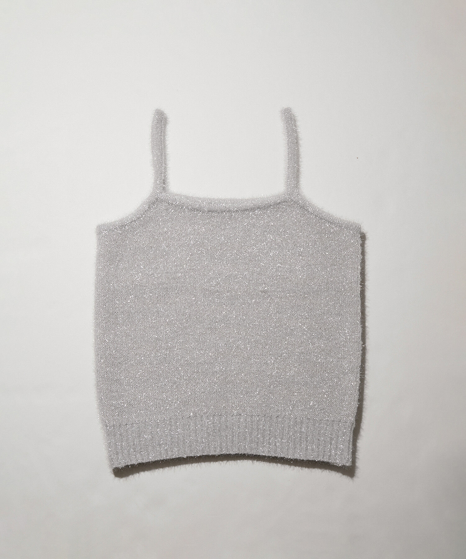 SALON adam et rope'「【WEB限定】ラメニットキャミソール【セットアップ対応】」|キャミソール|