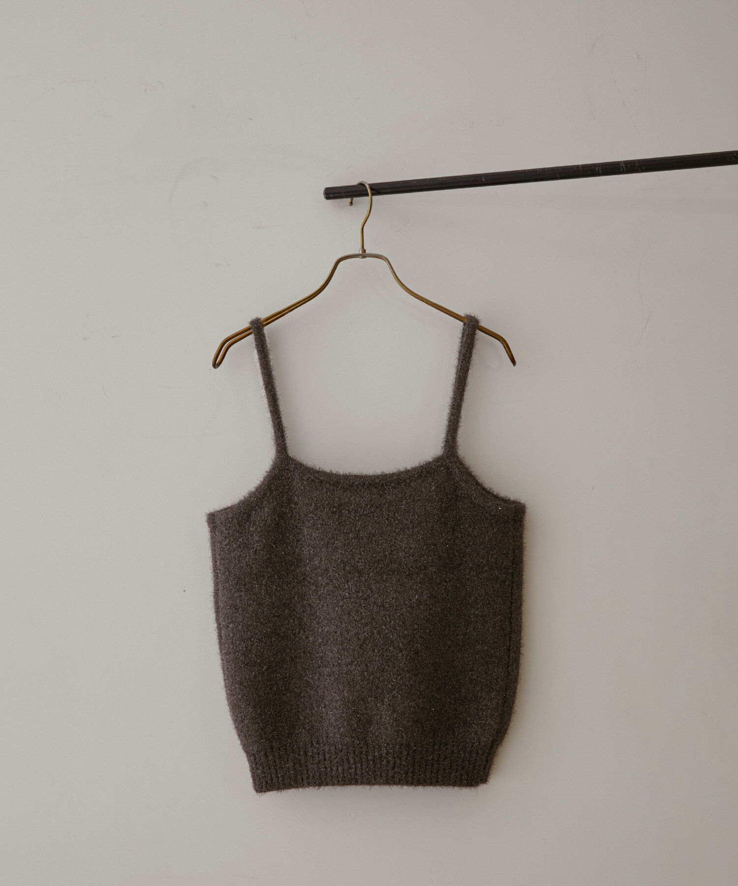 SALON adam et rope'「【WEB限定】ラメニットキャミソール【セットアップ対応】」|キャミソール|