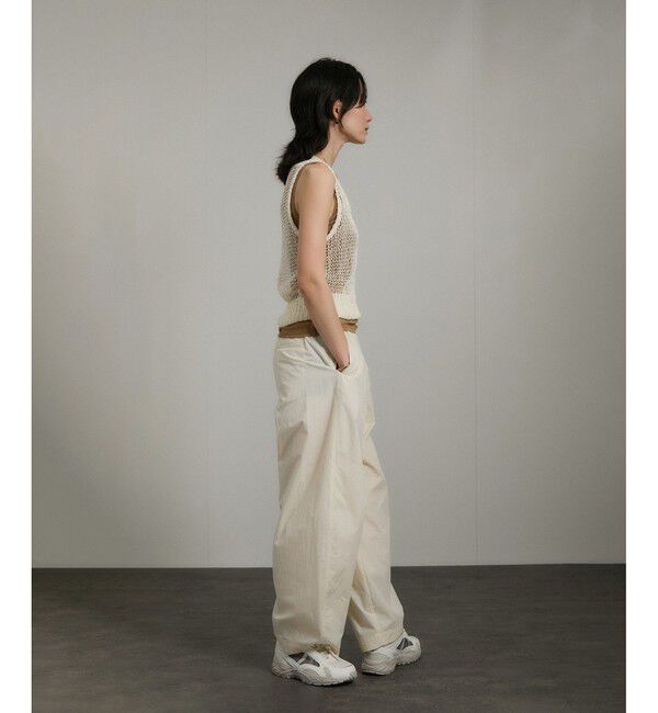 SALON adam et rope'「ギマコットンスパンコールベスト/タンク」|ベスト・ジレ|