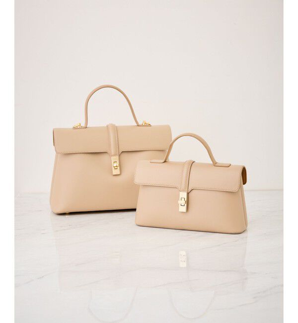 VIS「ひねり金具ワンハンドルバッグ/2WAY,軽量」|ハンドバッグ|