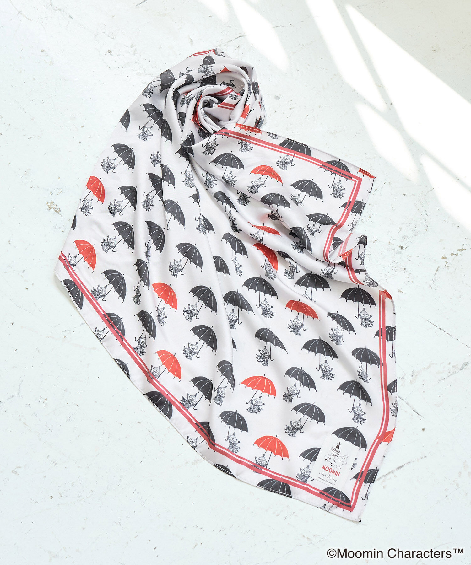 ROPE PICNIC PASSAGE「【MOOMIN &times;ROPE' PICNIC】スカーフ」|バンダナ・スカーフ|