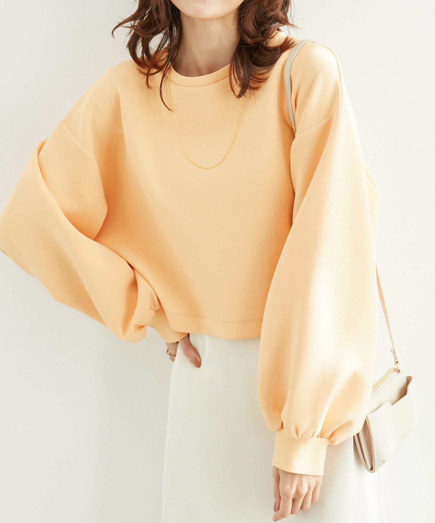 Rope&rsquo;Picnic「着丈が選べるダンボールプルオーバー」|スウェット・ジャージ|