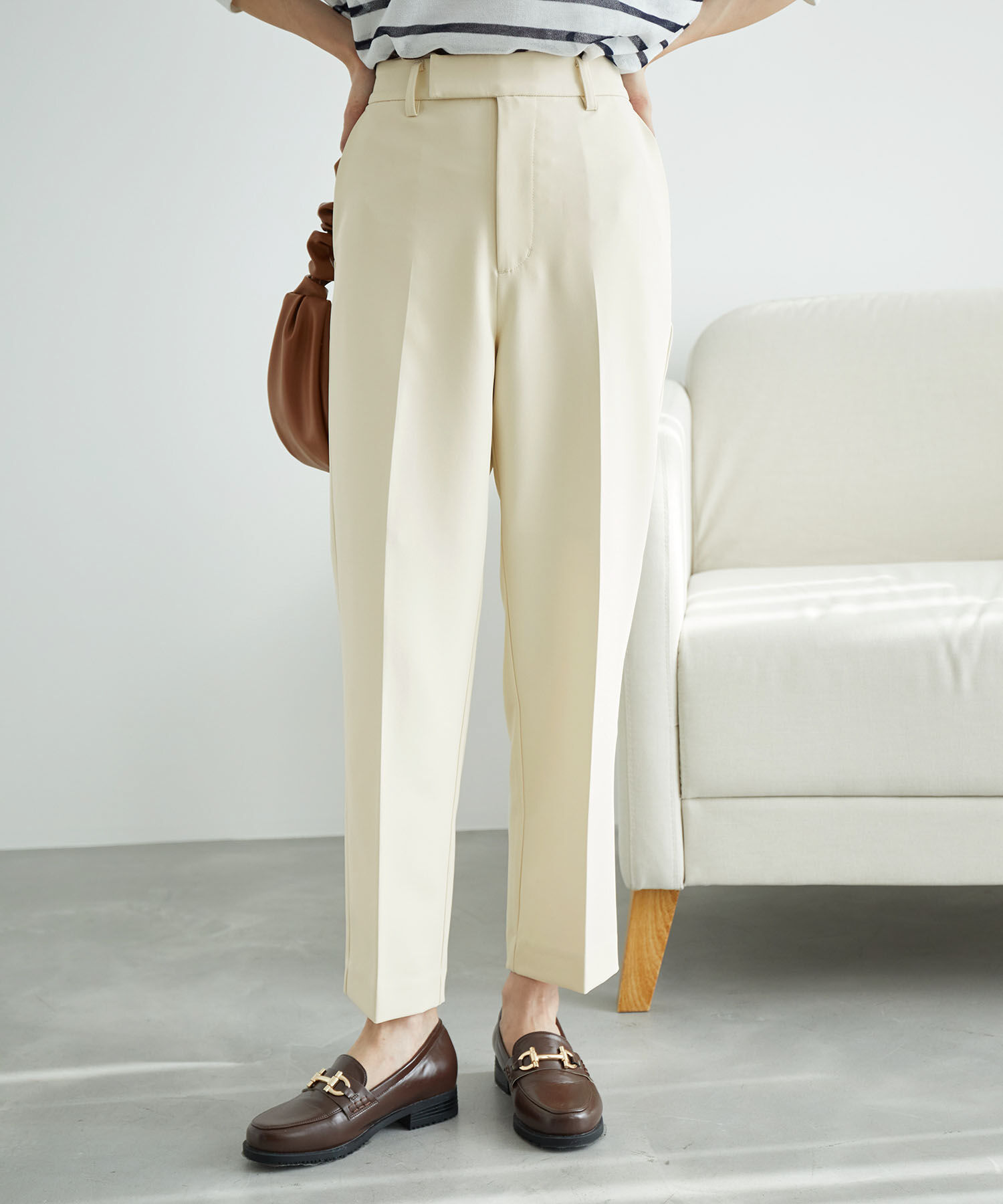 Rope&rsquo;Picnic「カラーテーパードパンツ」|その他|