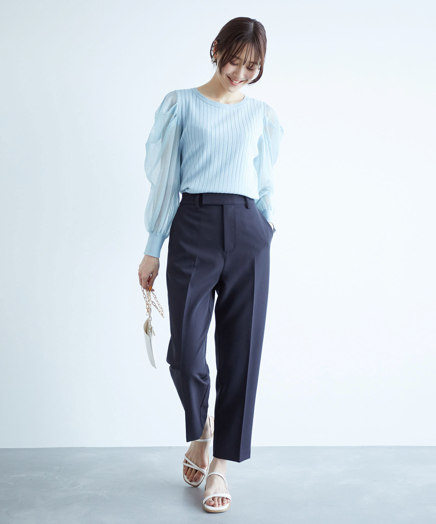 Rope&rsquo;Picnic「カラーテーパードパンツ」|その他|