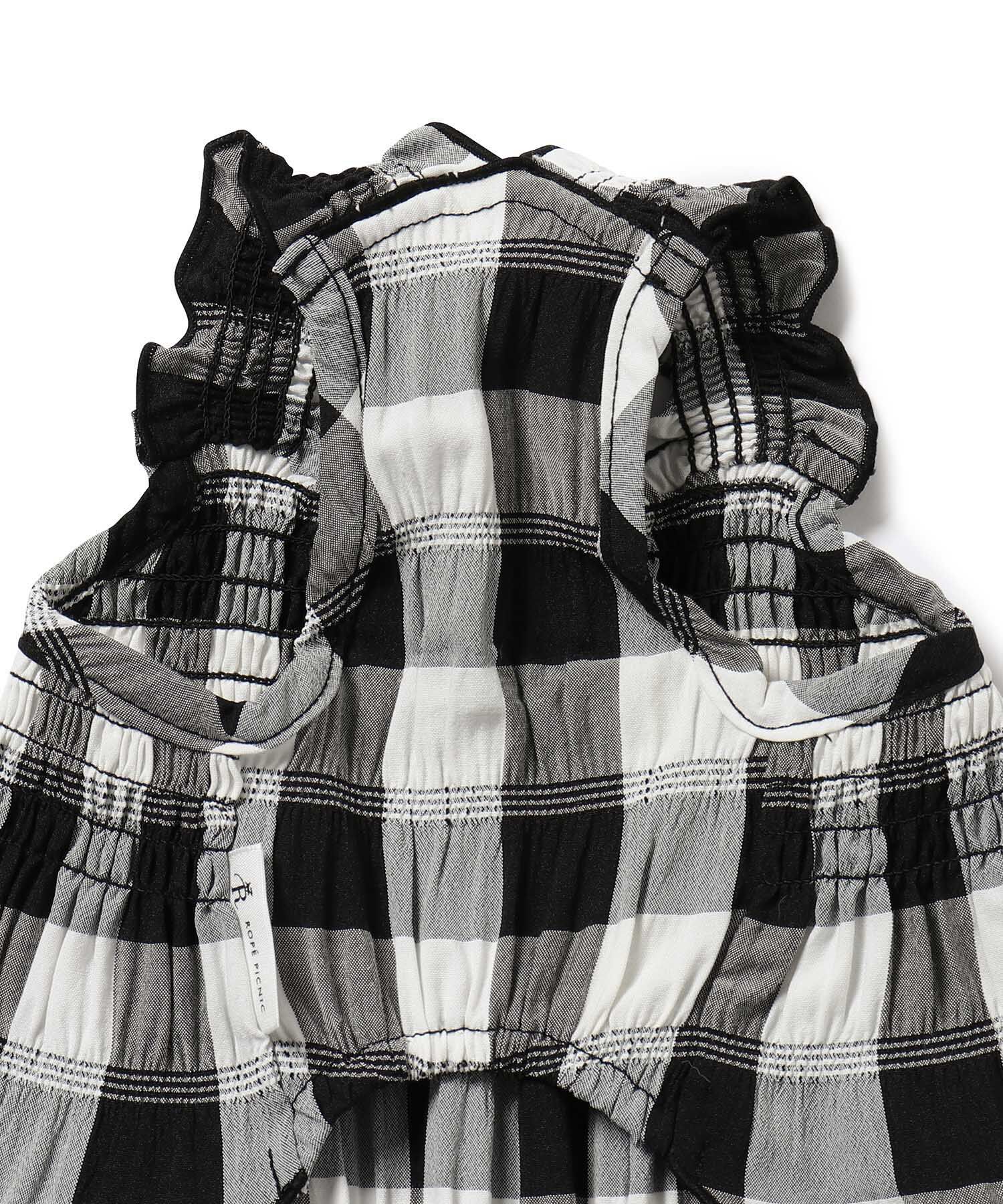 ROPE PICNIC PASSAGE「【DOG】ギンガムチェック柄ワンピース」|その他|