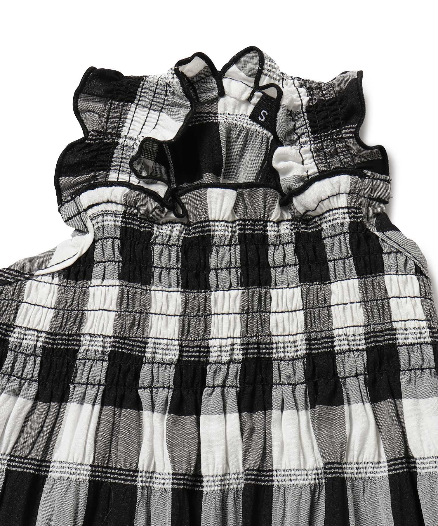 ROPE PICNIC PASSAGE「【DOG】ギンガムチェック柄ワンピース」|その他|