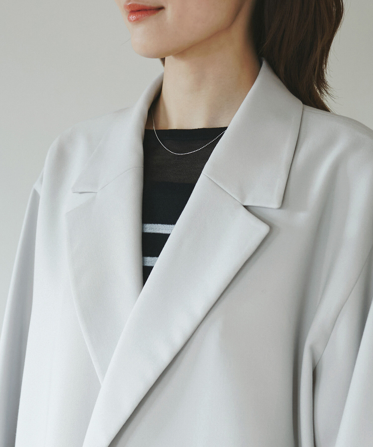 Rope&rsquo;Picnic「オーバーコートジャケット」|テーラードジャケット|