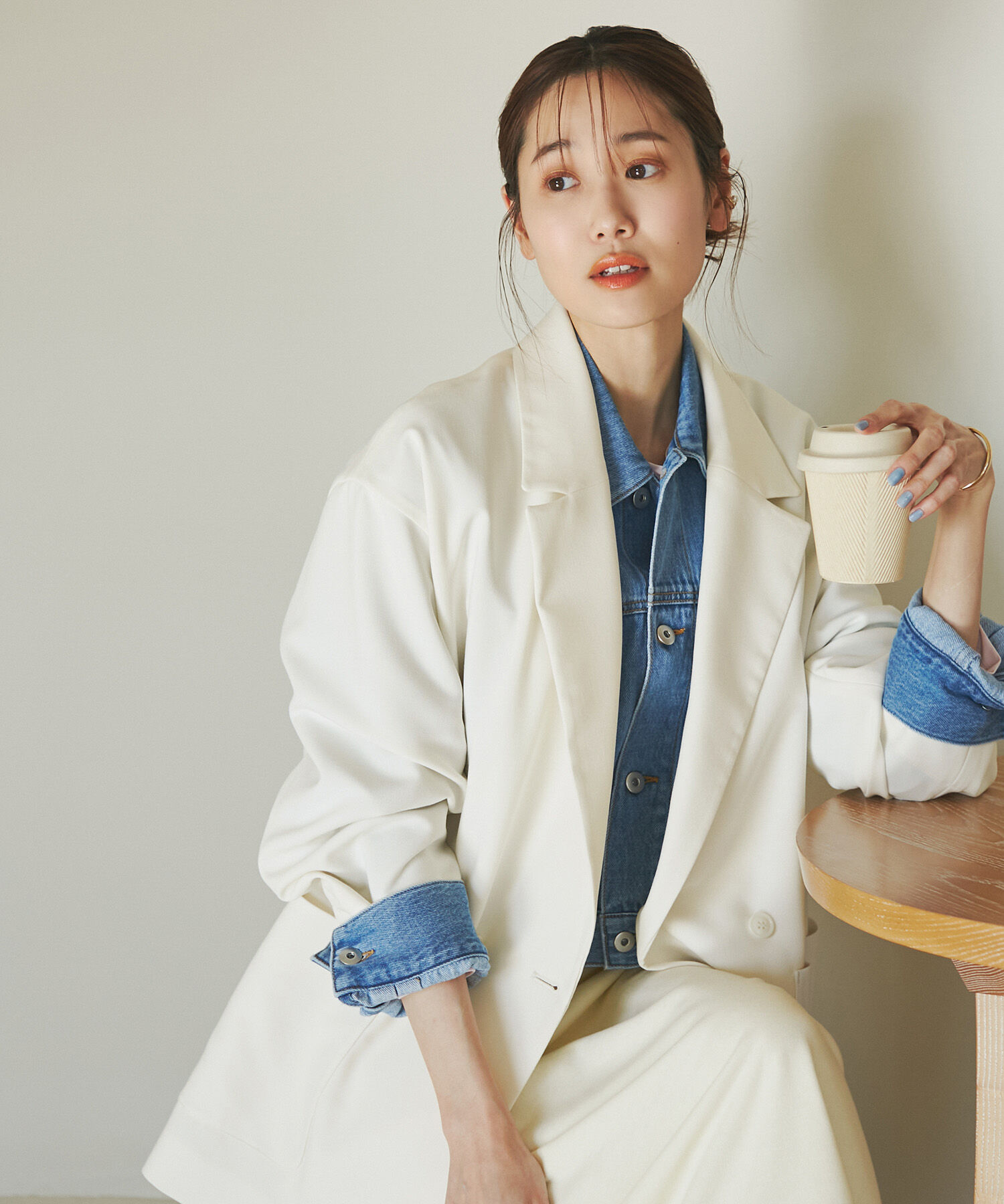 Rope&rsquo;Picnic「オーバーコートジャケット」|テーラードジャケット|