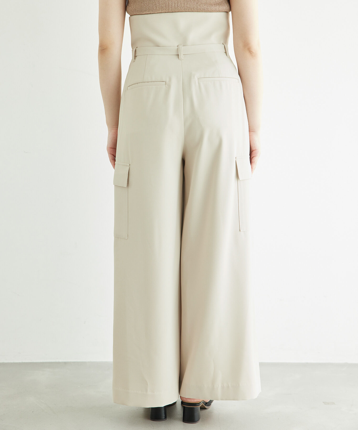 Rope&rsquo;Picnic「アシンメトリータックパンツ」|その他|