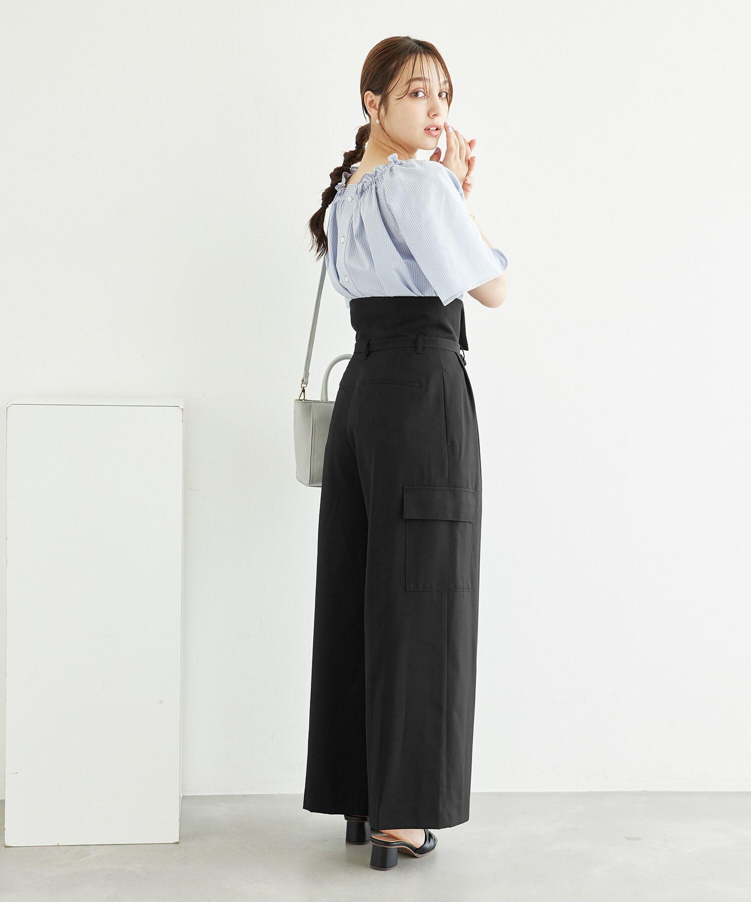 Rope&rsquo;Picnic「アシンメトリータックパンツ」|その他|