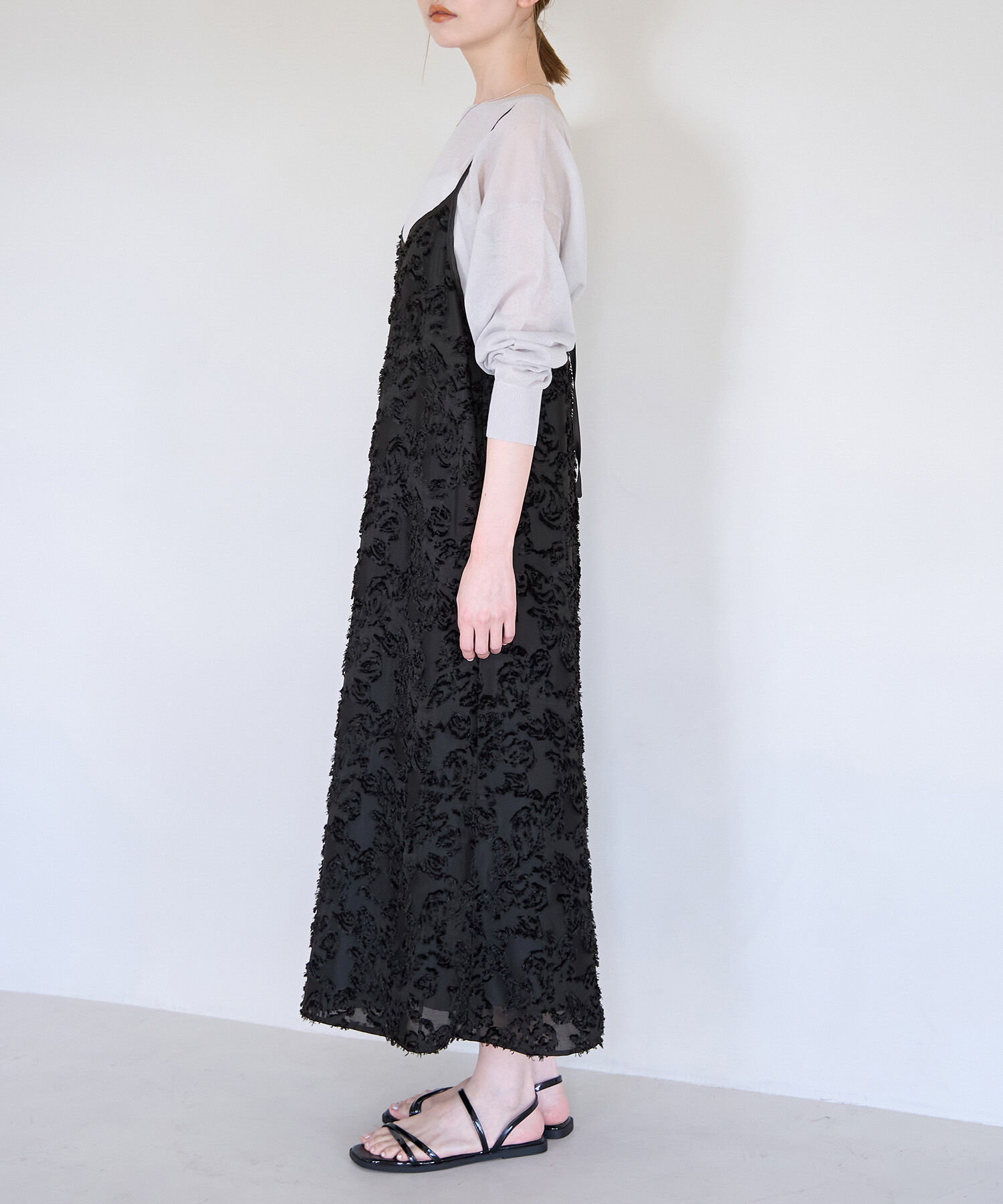 Rope&rsquo;Picnic「ジャガードキャミワンピース」|ワンピース|