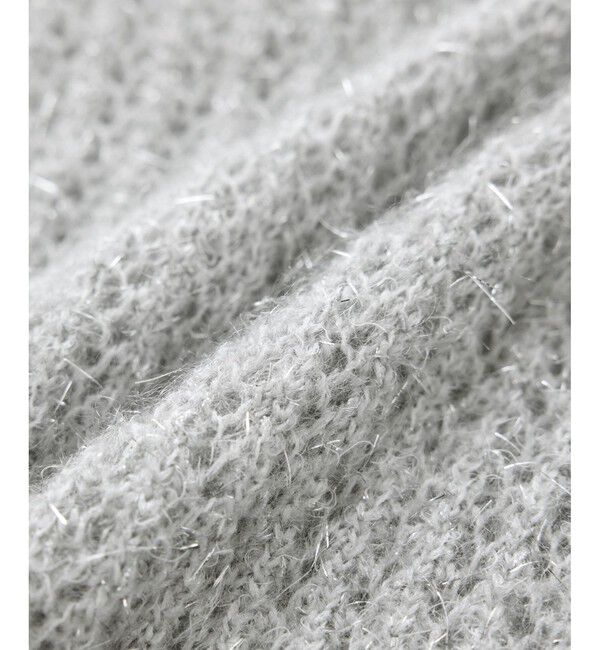 Rope&rsquo;Picnic「【emur/エミュール】フェザーラメメッシュ編みニット」|ニット・セーター|