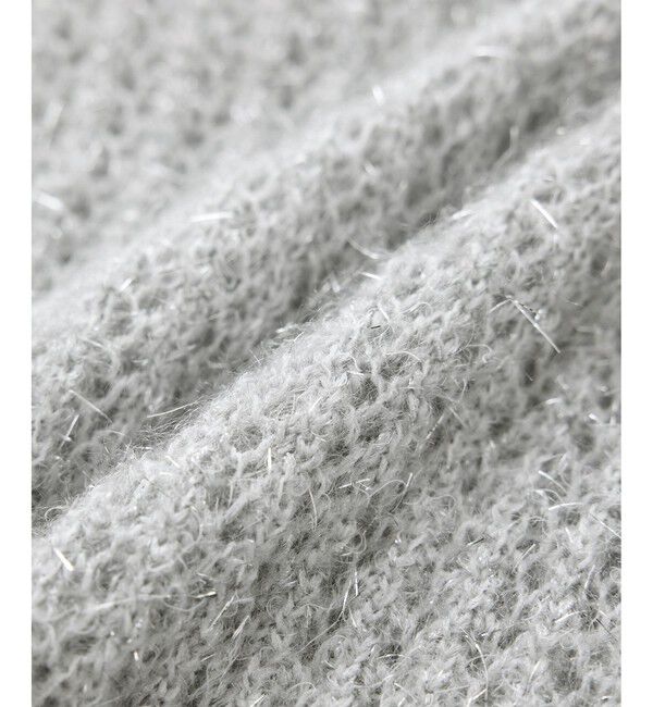 Rope&rsquo;Picnic「【emur/エミュール】フェザーラメメッシュ編みニット」|ニット・セーター|