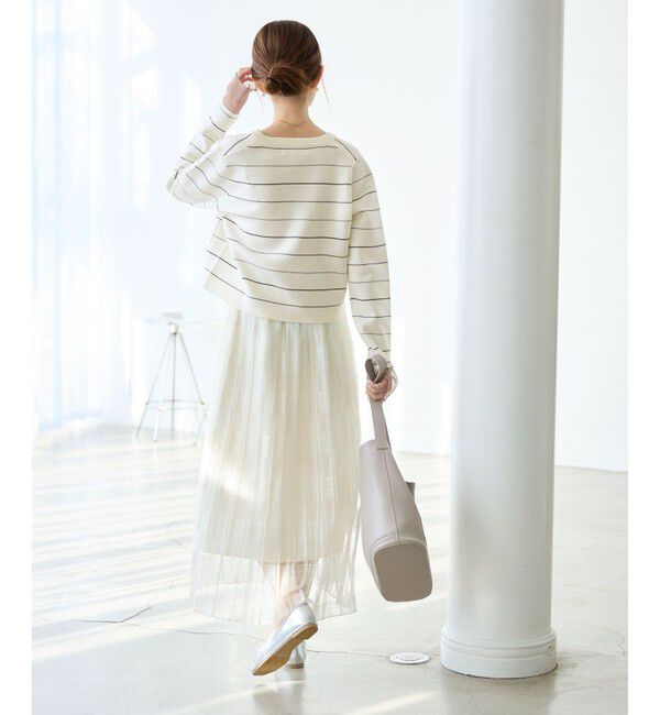 Rope&rsquo;Picnic「ミラノリブ金ボタンニットカーディガン」|カーディガン|