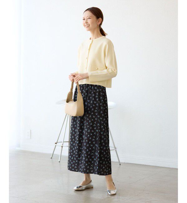 Rope&rsquo;Picnic「ミラノリブ金ボタンニットカーディガン」|カーディガン|