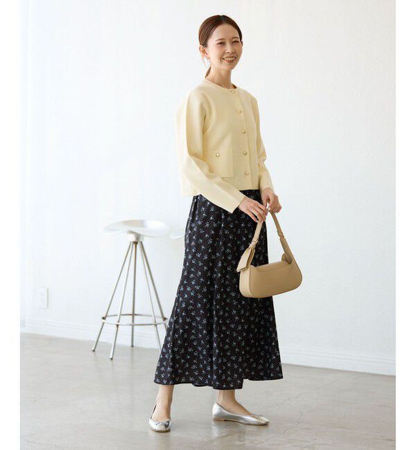 Rope&rsquo;Picnic「ミラノリブ金ボタンニットカーディガン」|カーディガン|