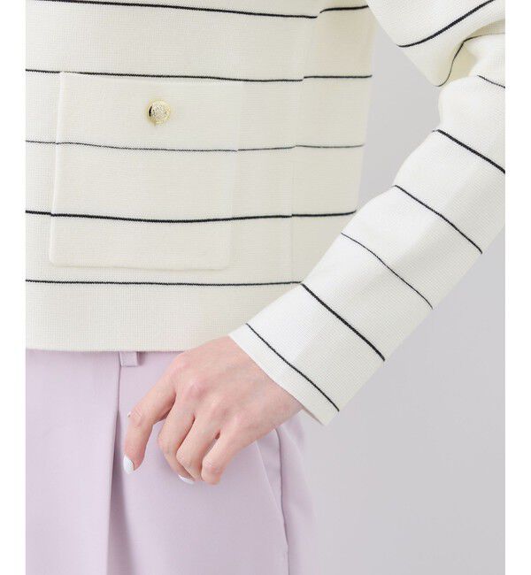 Rope&rsquo;Picnic「ミラノリブ金ボタンニットカーディガン」|カーディガン|