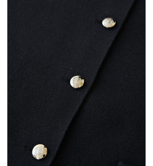 Rope&rsquo;Picnic「ミラノリブ金ボタンニットカーディガン」|カーディガン|