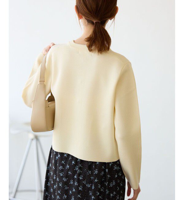 Rope&rsquo;Picnic「ミラノリブ金ボタンニットカーディガン」|カーディガン|