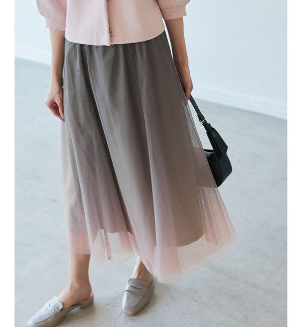 Rope&rsquo;Picnic「【emur/エミュール】グラデーションスカート」|スカート|