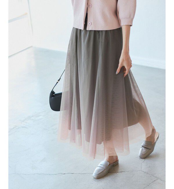 Rope&rsquo;Picnic「【emur/エミュール】グラデーションスカート」|スカート|