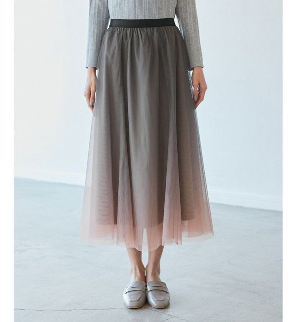 Rope&rsquo;Picnic「【emur/エミュール】グラデーションスカート」|スカート|