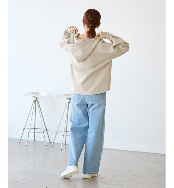 Rope&rsquo;Picnic「近赤外線防止/ダンボールWジップフーディー」|パーカー|